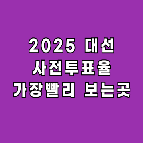 2025-대선-사전투표율-실시간-현황