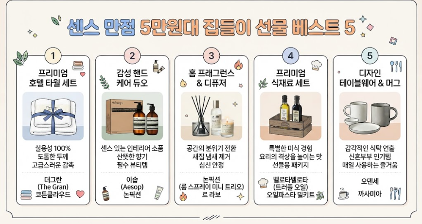 5만원대 집들이 선물