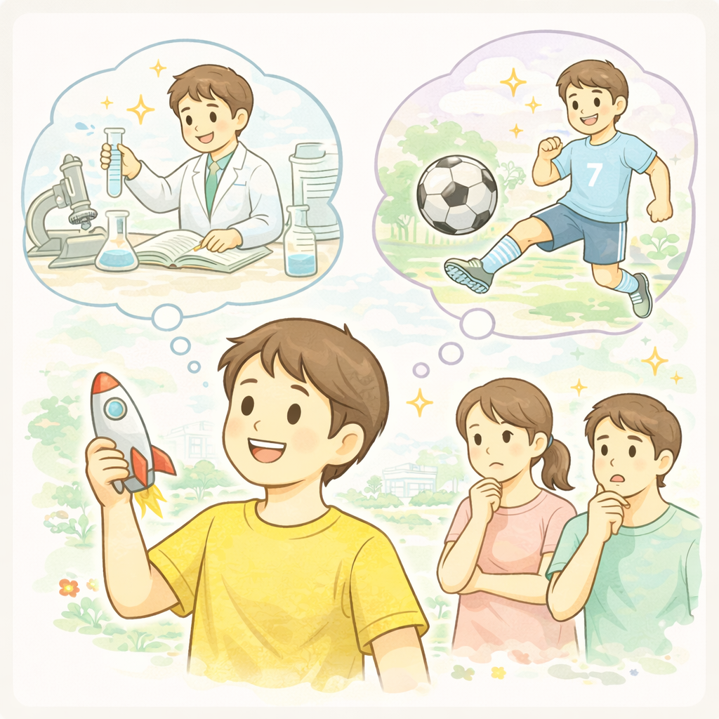 부모와 아이의 장래희망