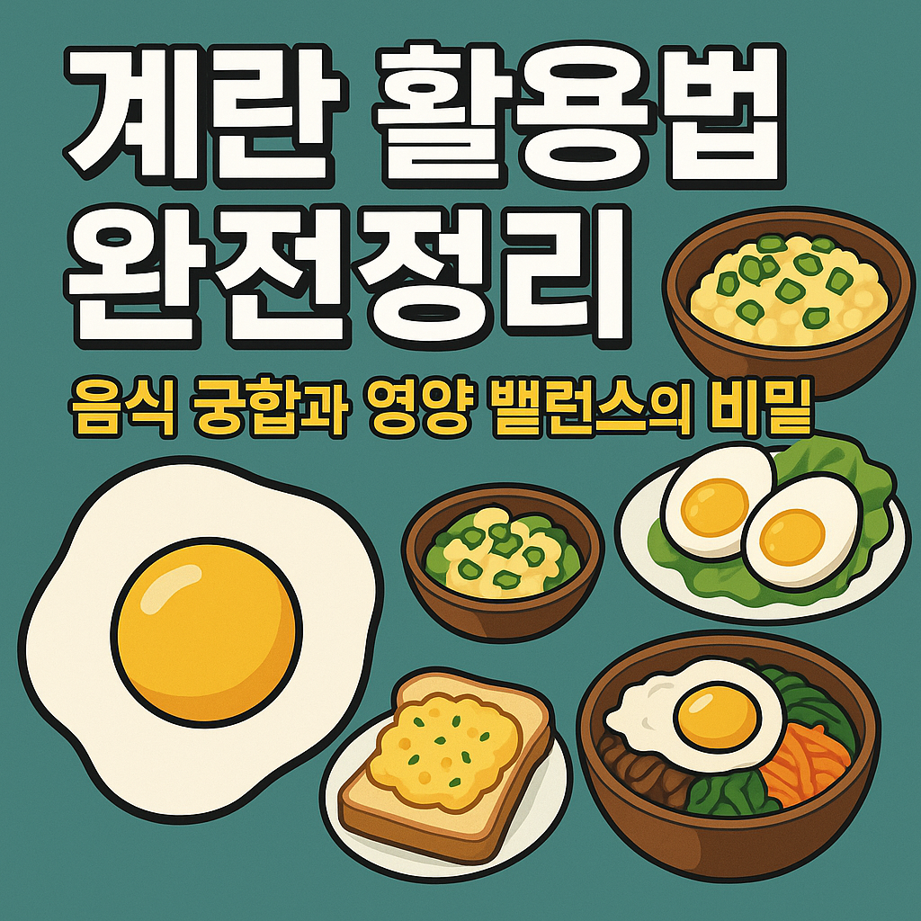 계란 활용법