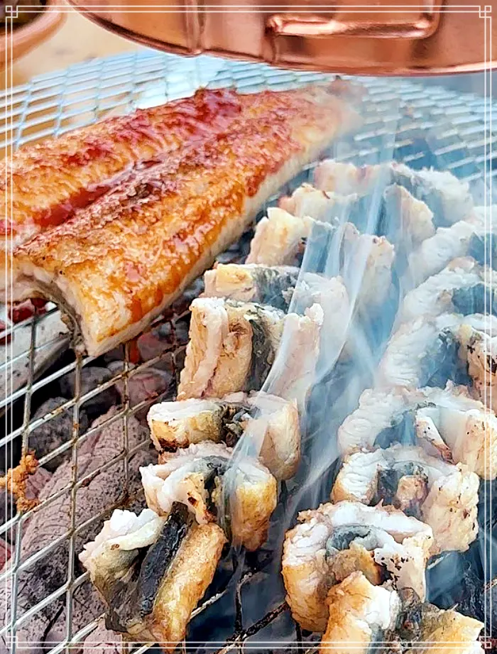 용인, 기흥 맛집 대물장어 숯불 구이, 소금구이, 양념구이