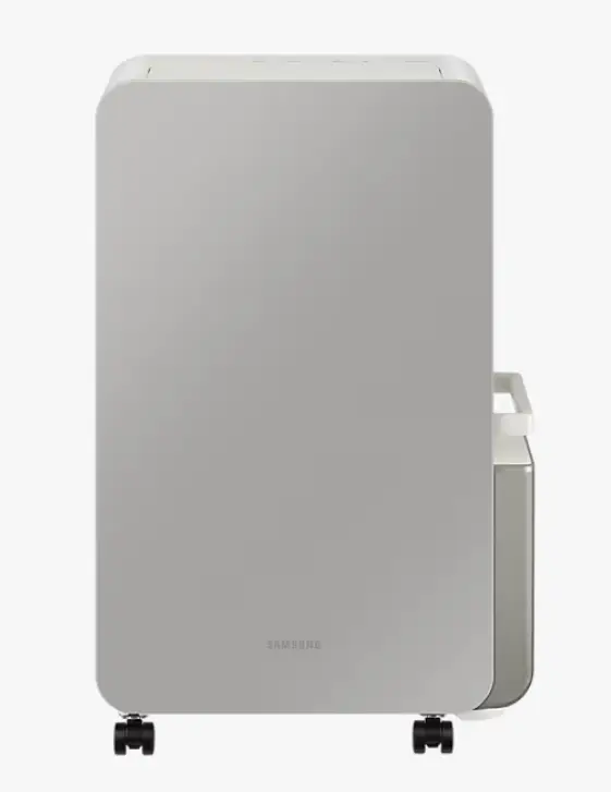 LG 제습기 배수구 모습