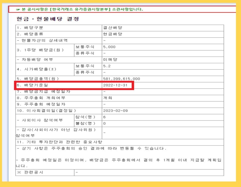 KT&G 주식 분석: 배당금 및 배당일 깔끔하게 정리!