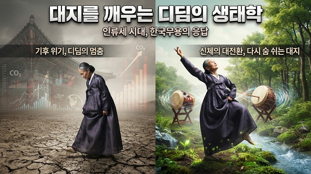 대지를 깨우는 디딤의 생태학: 인류세 시대의 기후 위기와 한국무용 신체 실천이 마주한 대전환