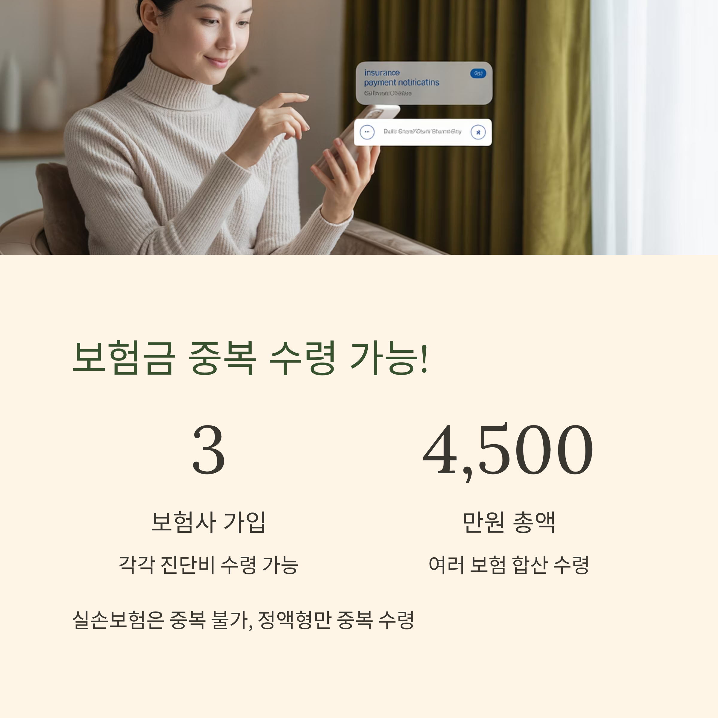암 진단 후 보험가입 중복 청구 여부