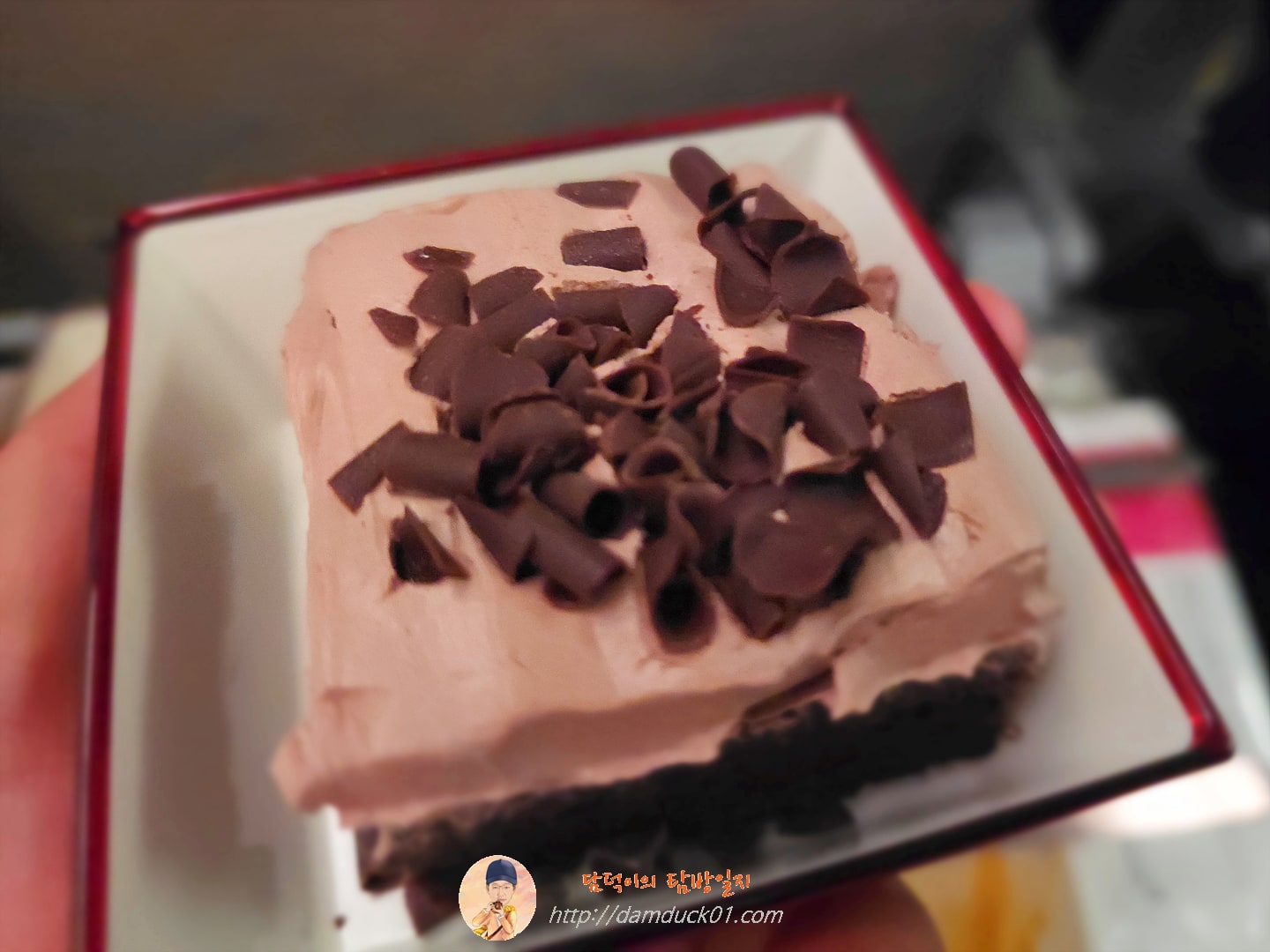 아시아나항공 기내식 미니 케이크