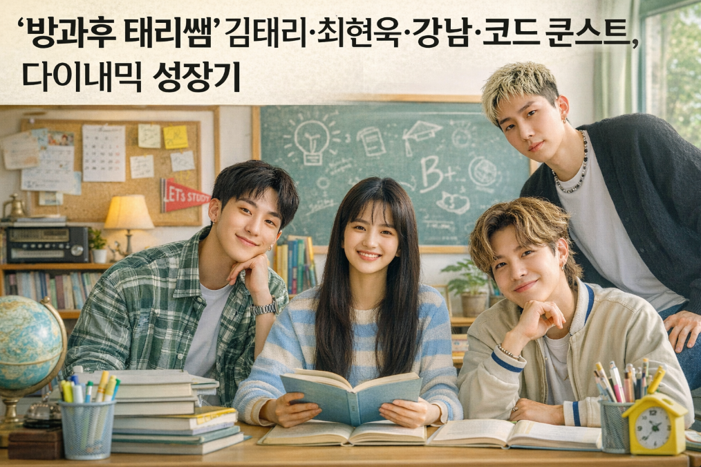 김태리·최현욱 '방과후 태리쌤' 다이내믹 성장기 완벽 정리