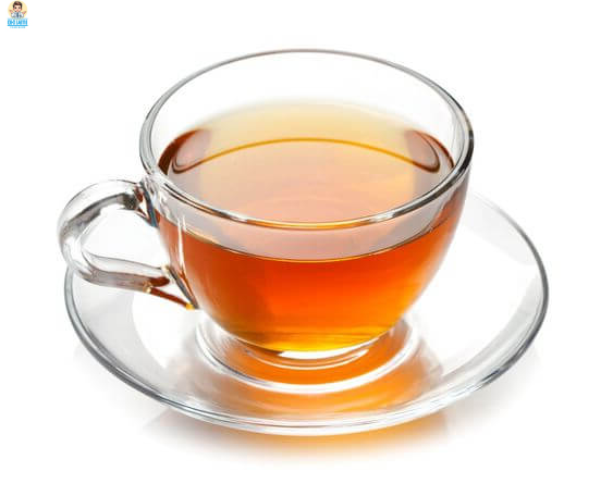 따뜻한 물과 허브차