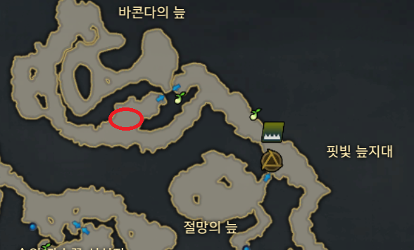로스트아크 페이튼 울부짖는 늪지대 돌발퀘스트(돌발퀘) 장소
