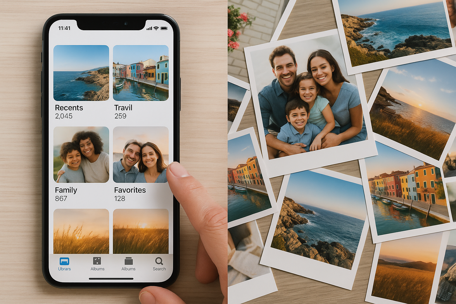 스마트폰 사진 정리법