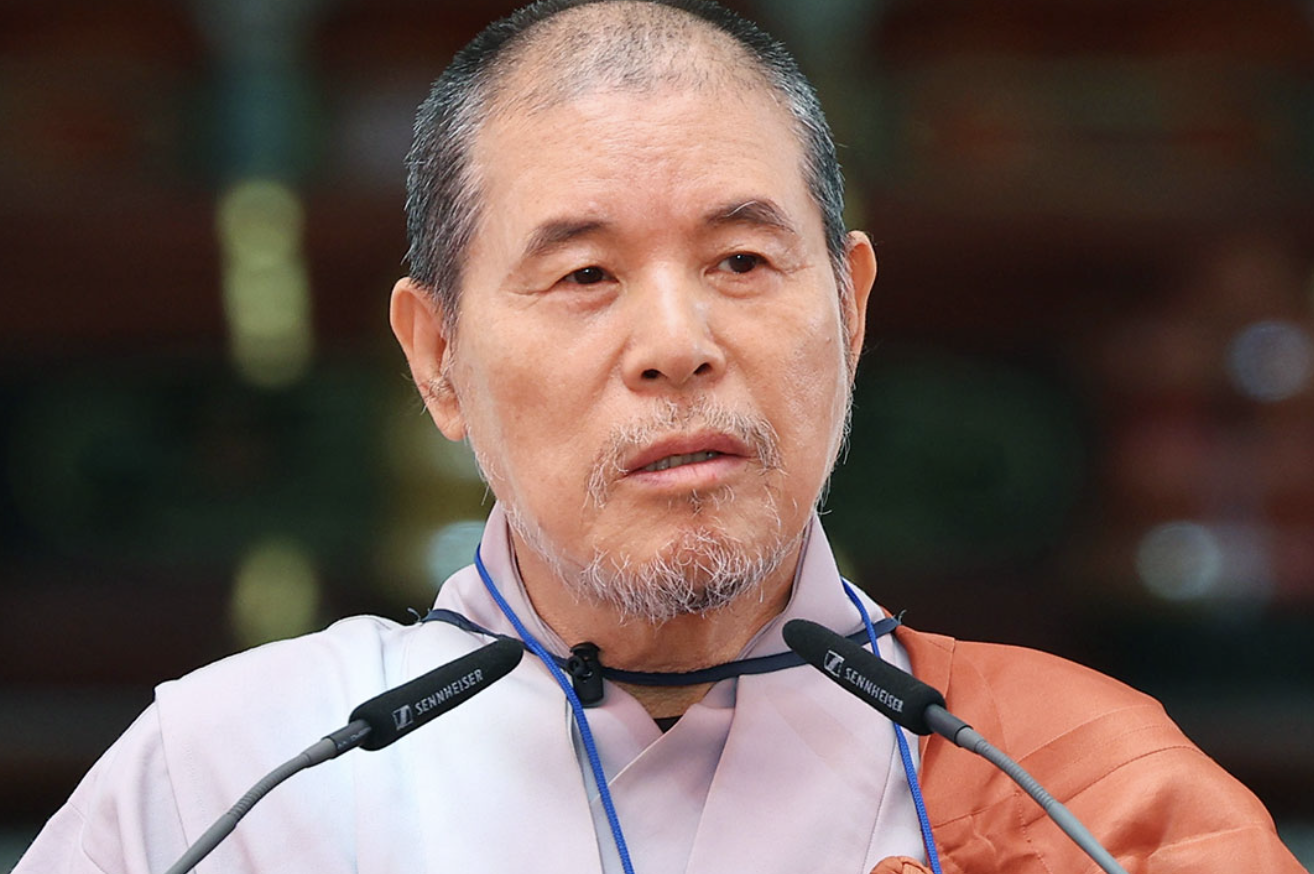 자승 스님 장발