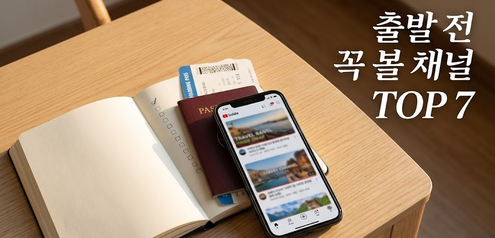해외여행 꿀정보 주는 유튜버 TOP 7: 출발 전 이 채널들은 꼭 보세요