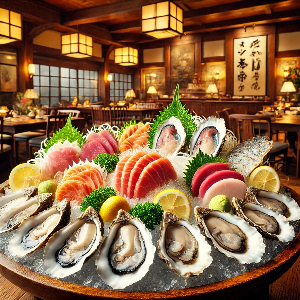 신선한 굴과 해산물 요리를 즐길 수 있는 오카야마 맛집 이미지