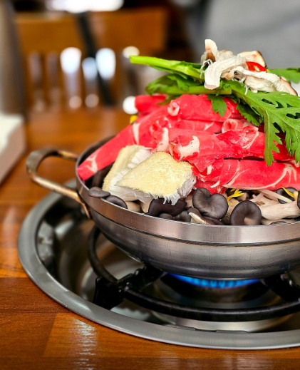 6시내고향 포천 버섯 한우 샤브샤브