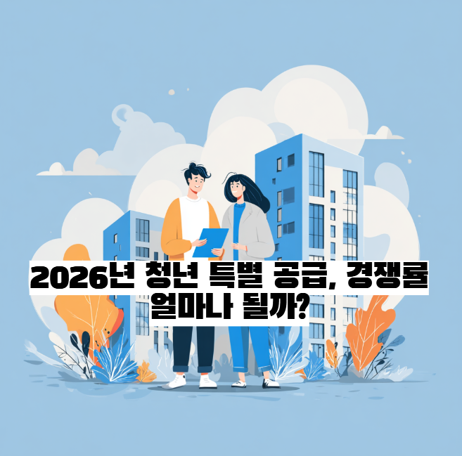 어린 부부가 아파트 청약에 당첨되는 모습