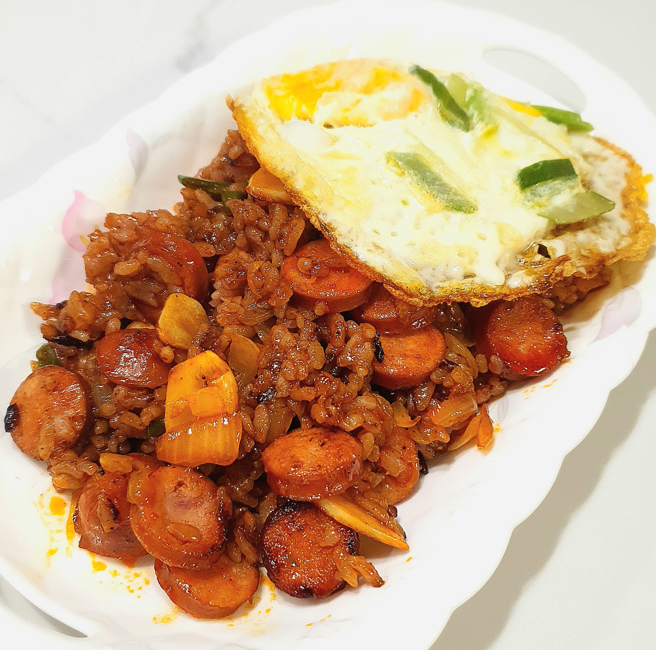 불닭-소스로-간편하게-만드는-볶음밥입니다.