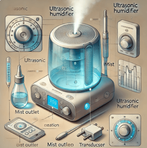 초음파식 가습기 석회 발생 원인