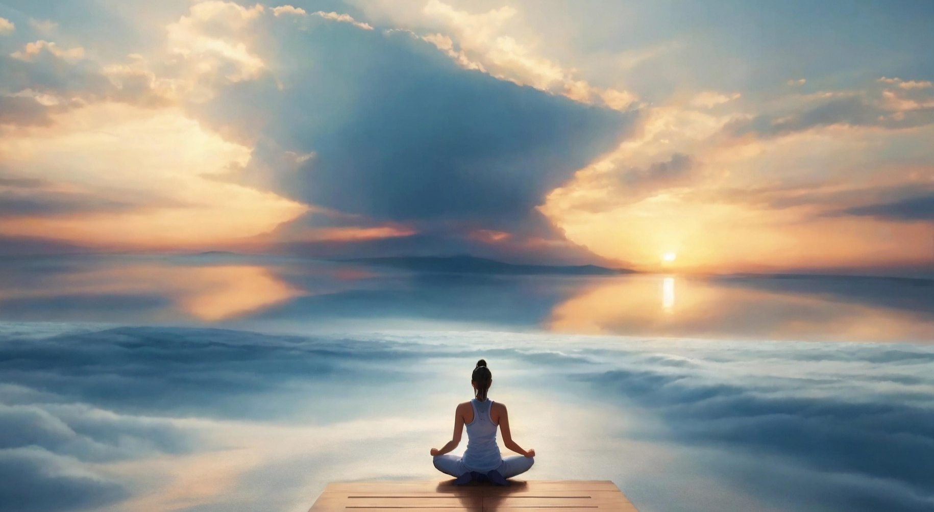 명상 관련 이미지 일출