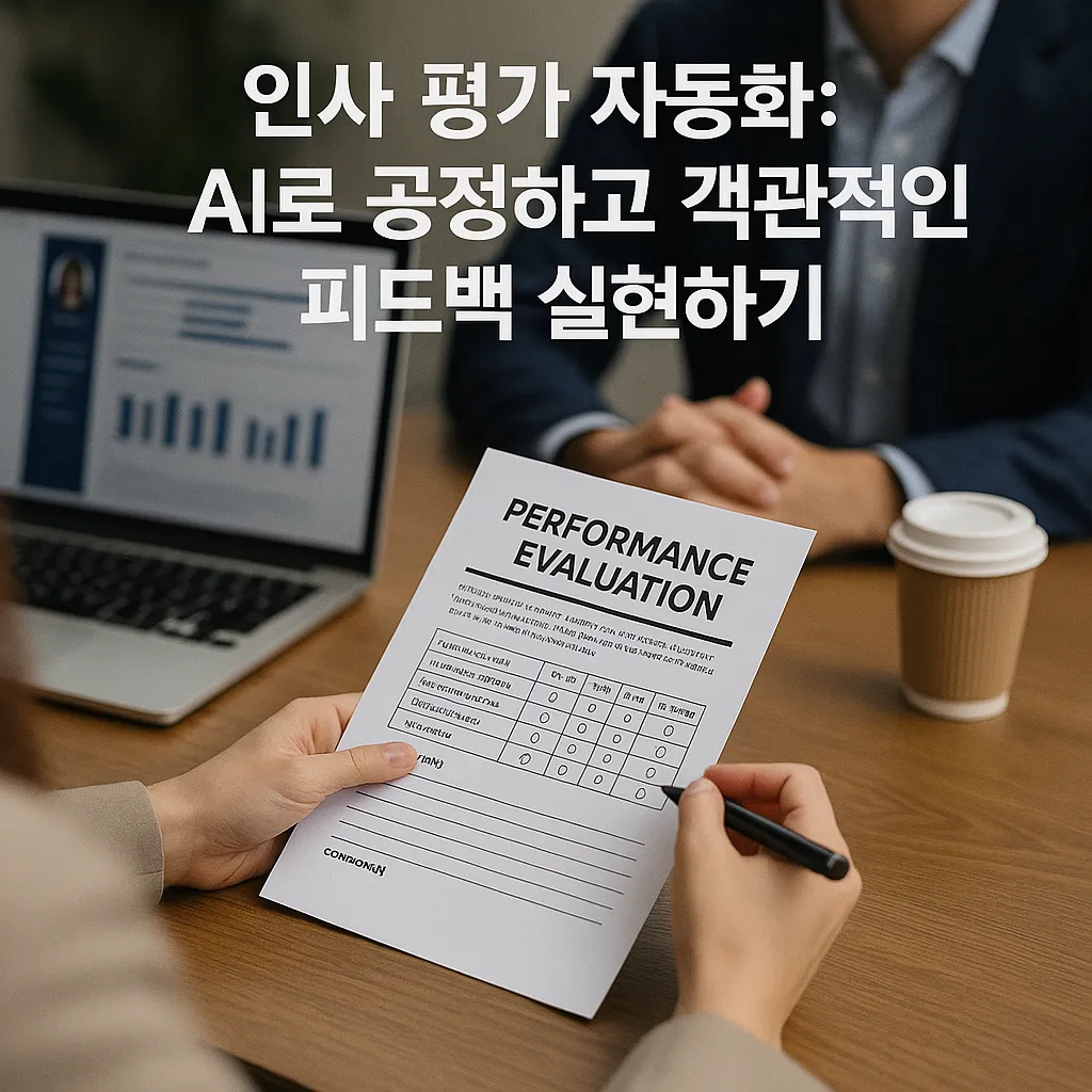 인사 평가 자동화: AI로 공정하고 객관적인 피드백 실현하기