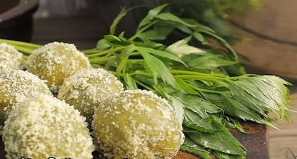 한국의 떡 종류 당귀떡