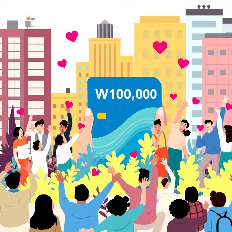 우리카드 민생회복지원금