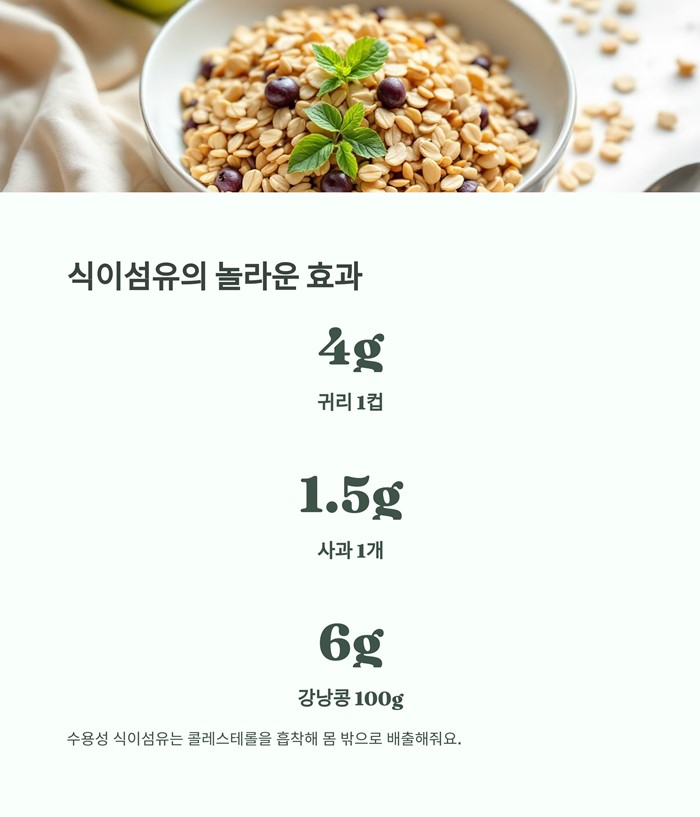 콜레스테롤 낮추는 가장 효과적인 방법 7가지 요약 이미지
