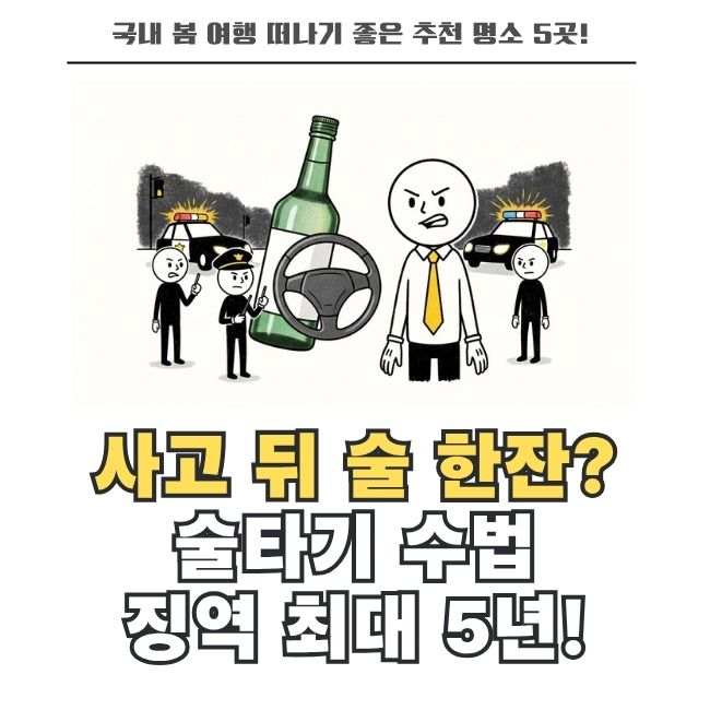 음주 측정 방해 술타기 수법 처벌 강화 개정안