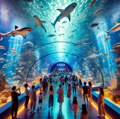 서울 코엑스 아쿠아리움 사진