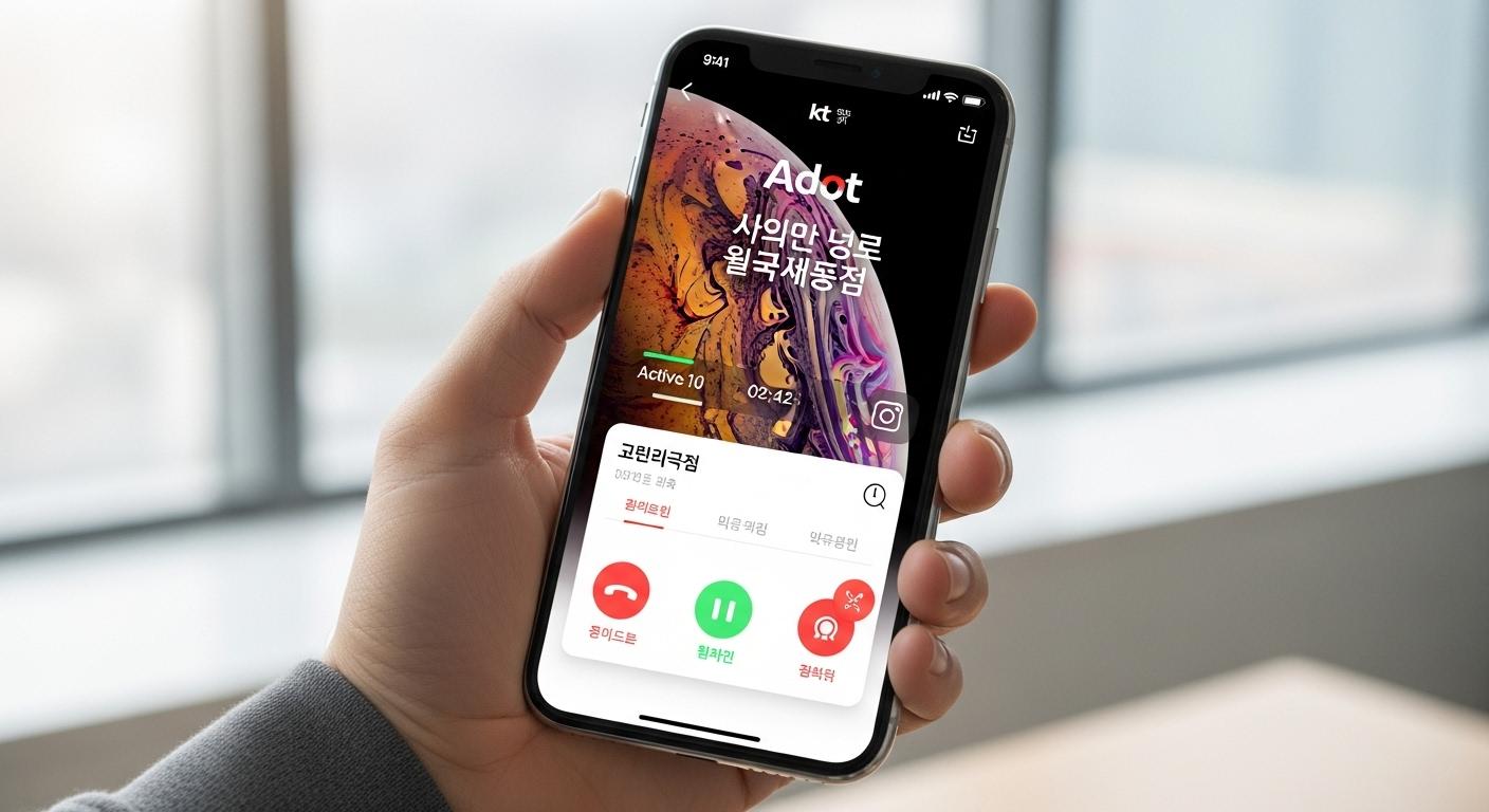 kt 아이폰 통화녹음 에이닷