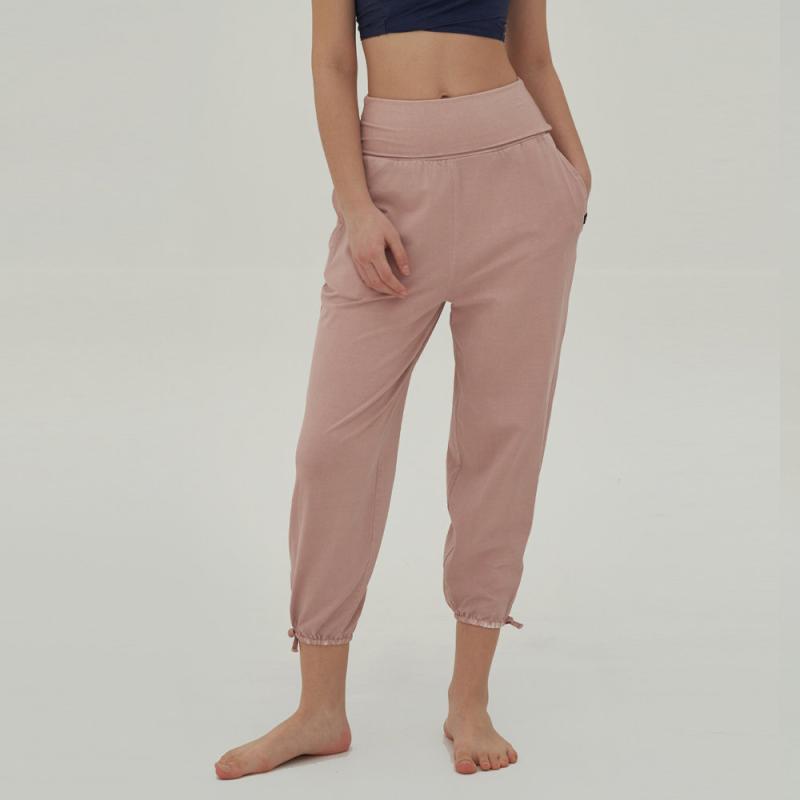 오즈이즈 여성 폴드업 홀 스트링 팬츠 민트 OZPN2050