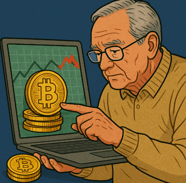 퇴직자 코인 투자 위험성 (자산 보호, 위험 회피, 안전자산 분배) 관련 이미지