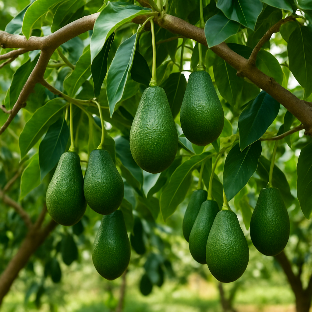 아보카도 나무 사진