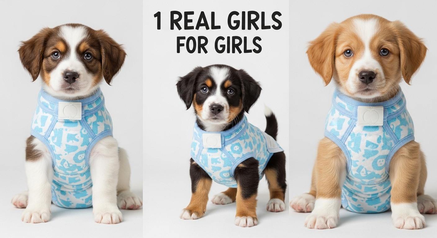 강아지 기저귀 여아