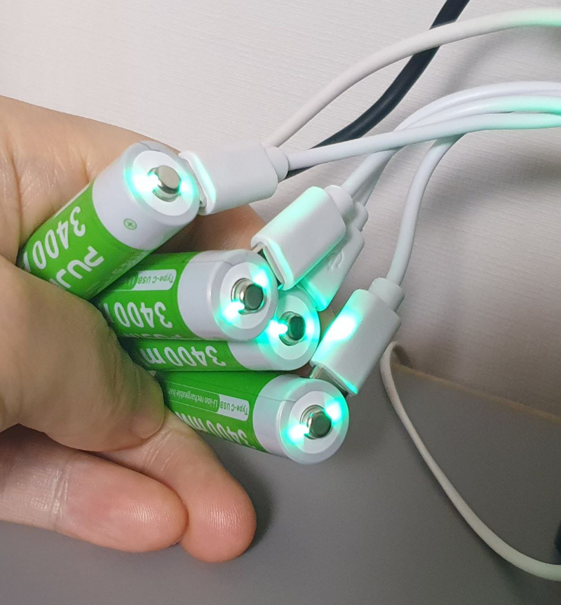 Temu 알리 AA AAA 리튬 충전지, 일반 니켈 수소(Ni-MH) 충전용 건전지 배터리 추천