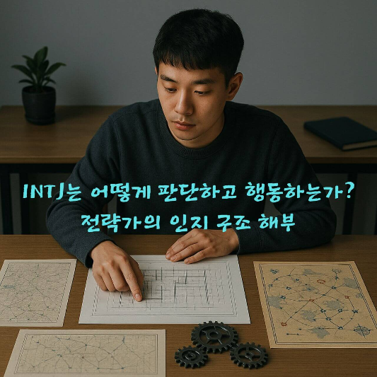 INTJ, MBTI 분석, 전략가 유형, 심리 성향, 인지 기능, 내향 직관, 
외향 사고, 성격유형 해석, 행동 패턴, 심리학 블로그