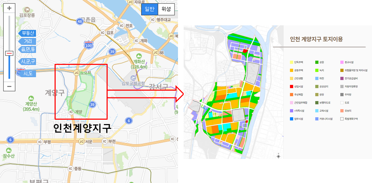 인천계양지구 위치