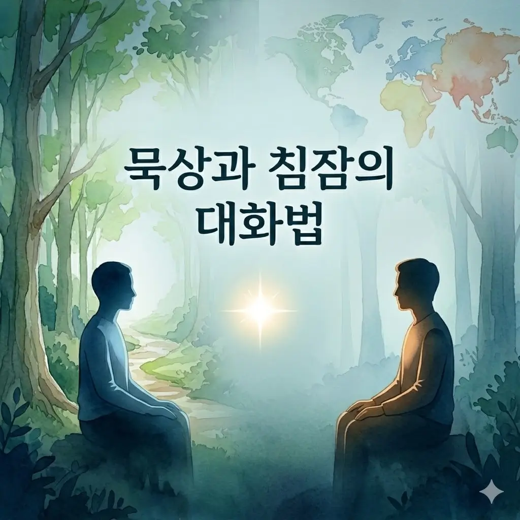 묵상과 침잠을 활용하는 상담적 접근이란? 조용한 정리가 필요한 시대의 대화법