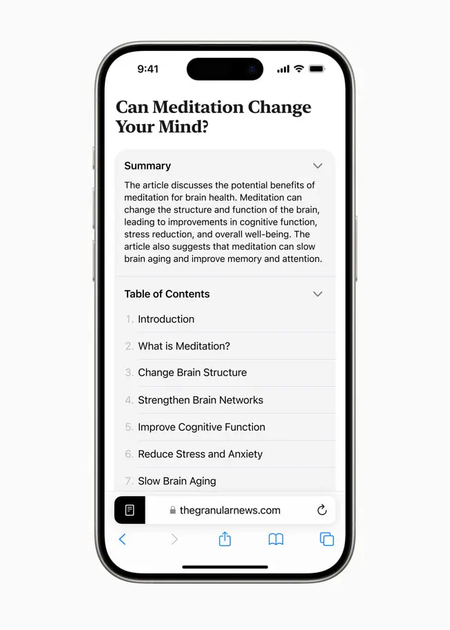iOS18 기능