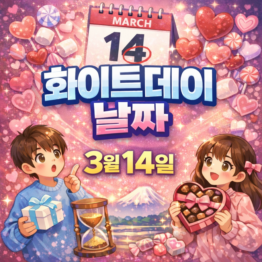 화이트 데이 날짜, 이것만 알면 완벽 준비!