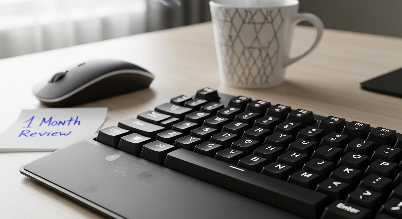 회의 품질 키보드 1달 사용 후기