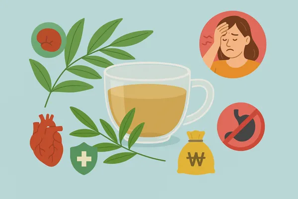 둥글레차 효능과 부작용10