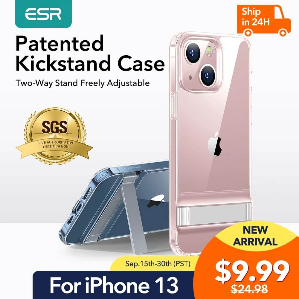 아이폰-13-ESR-투명-스탠드-케이스