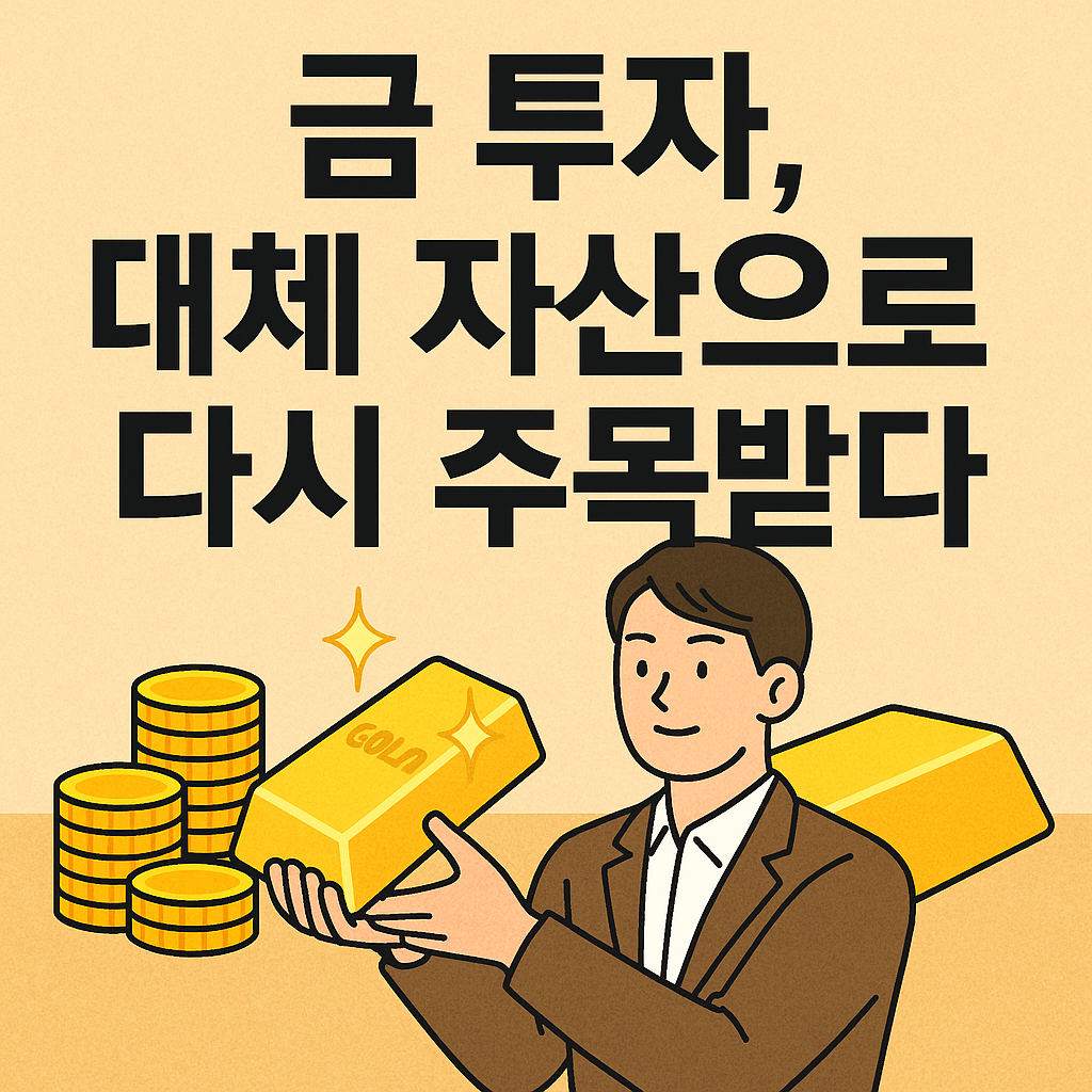 금 투자, 대체 자산으로 다시 주목받다