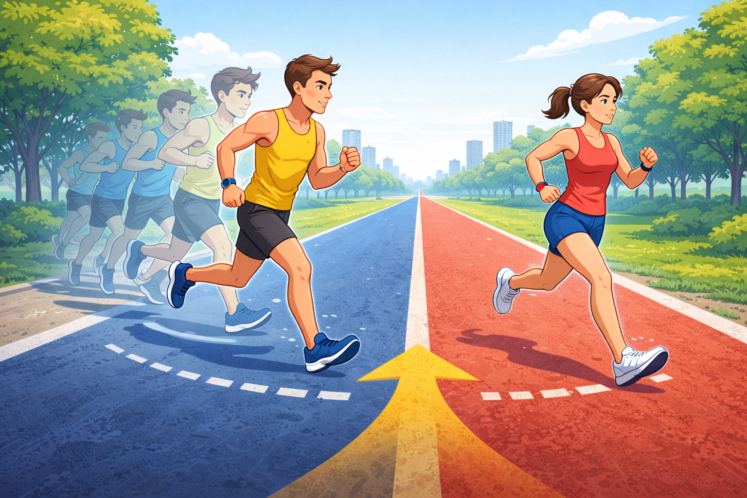 러닝 빌드업 vs 지속주, 뭐가 더 효과적일까