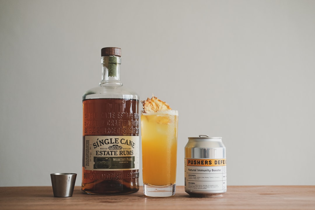 Home bar.