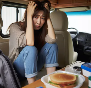 캠핑카 공간 은근히 많이 좁아요