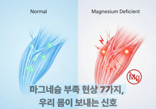 마그네슘 부족 현상 7가지, 우리 몸이 보내는 신호