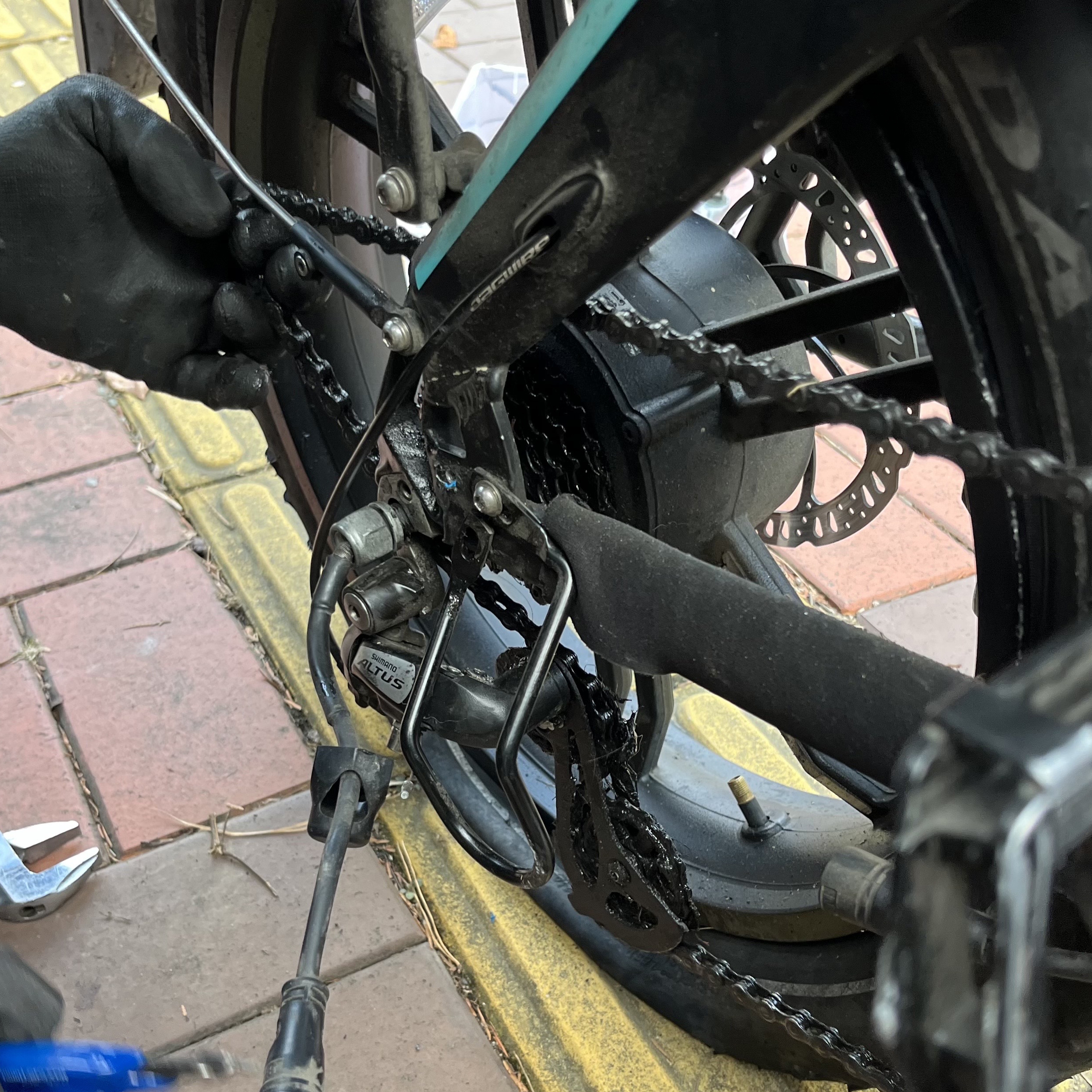 [수원 전기자전거 수리: 조보바이크 에디]-타이어 펑크 튜브 교체, JOBOBIKE EDDY AS, 화성 동탄 광교 용인 안양 오산 안산 군포 분당