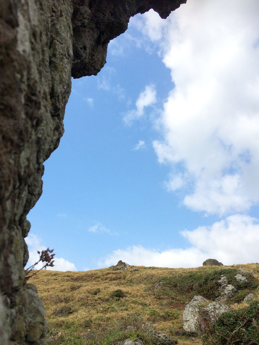 하늘, 구름, 들판, 돌 제주 풍경 무료이미지