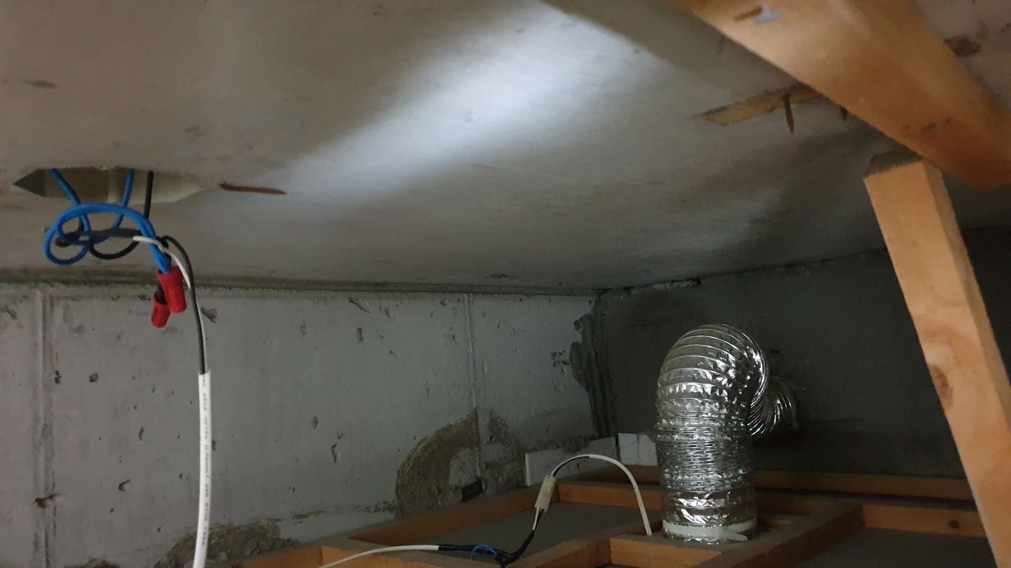 환풍기 설치 모습